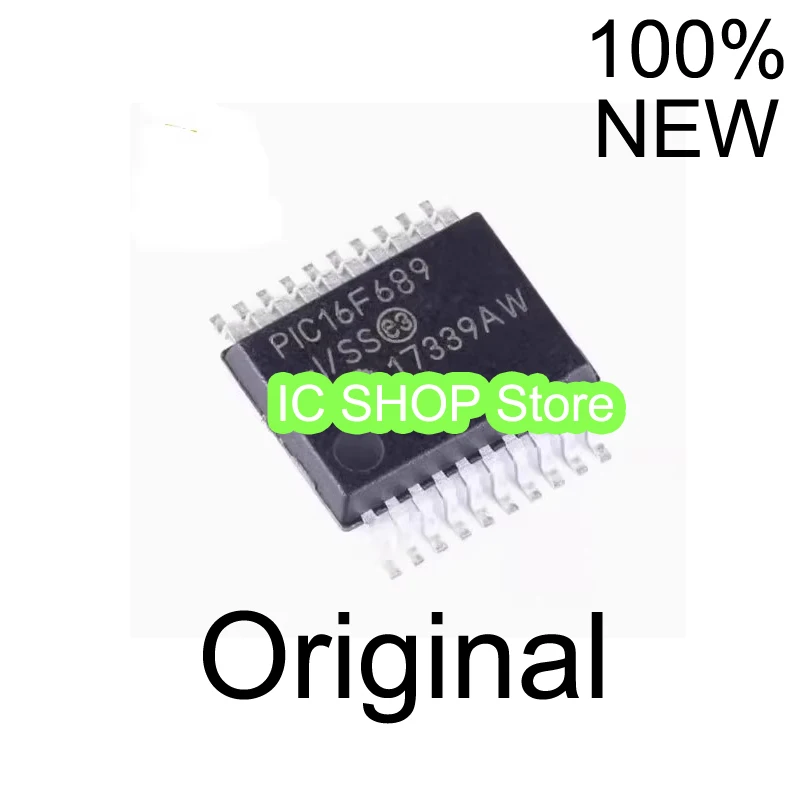 

2pcs/lot PIC16F689-I/SS PIC16F689-I SOP 100% Original Brand New