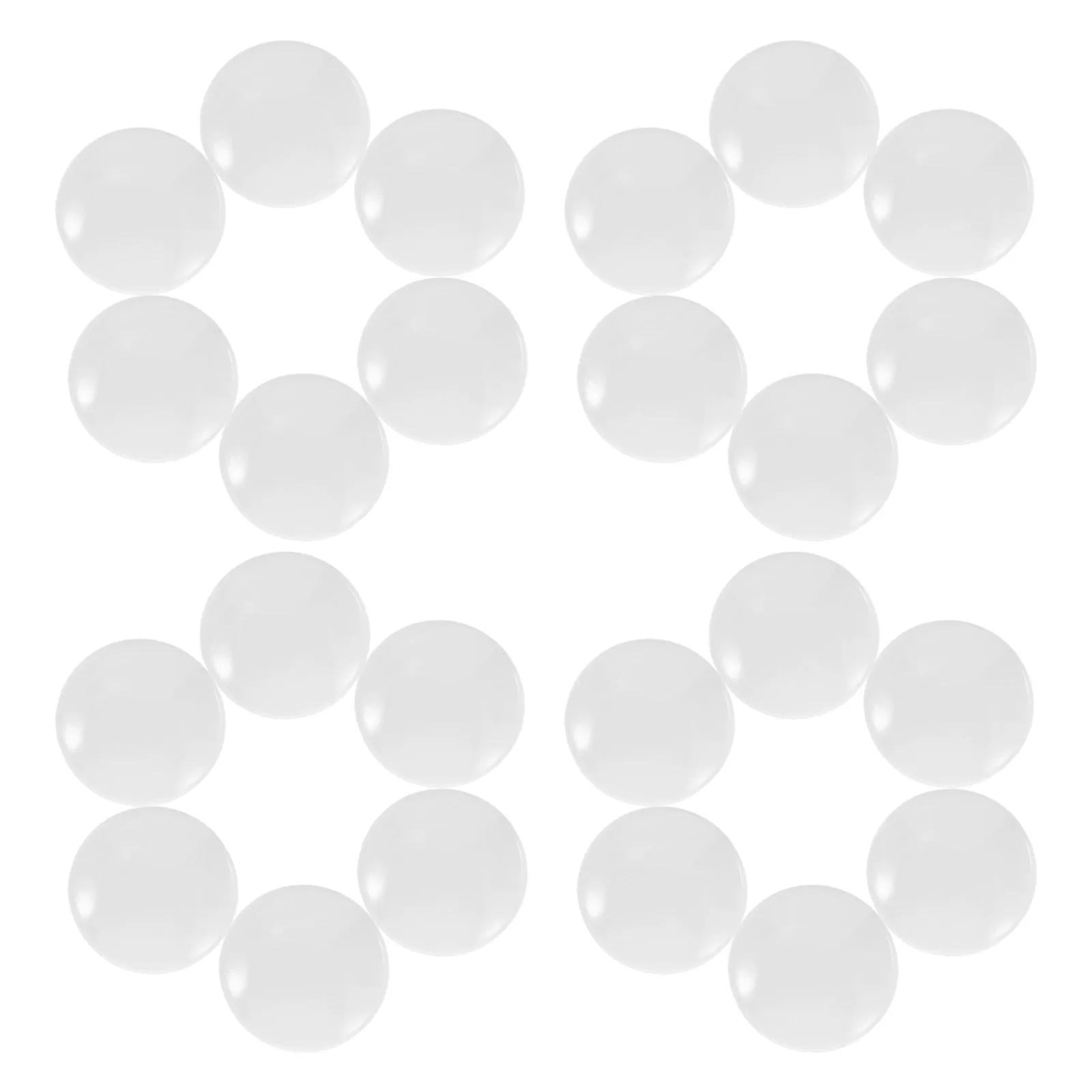 

50Pcs Glass Dome Cabochons Clear Round Flat Back for Photo Pendants Jewelry Making Craft Projects Blanks Bezel Cabochons