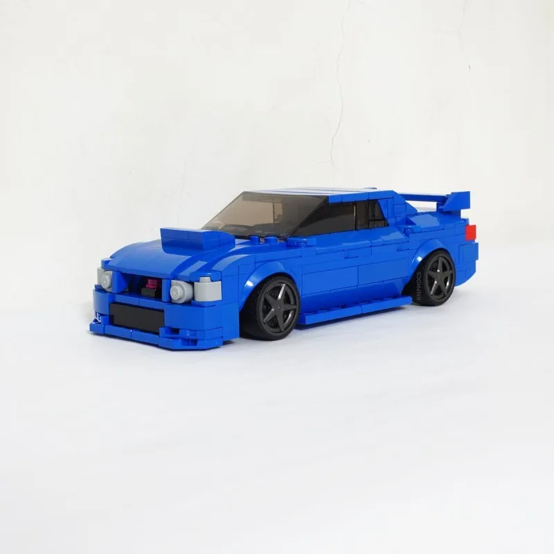 スーパースポーツカー Moc ビルディングレンガ WRX STi スピードチャンピオン車モデルテクノロジーブロックおもちゃ DIY アセンブリホリデーギフトセット
