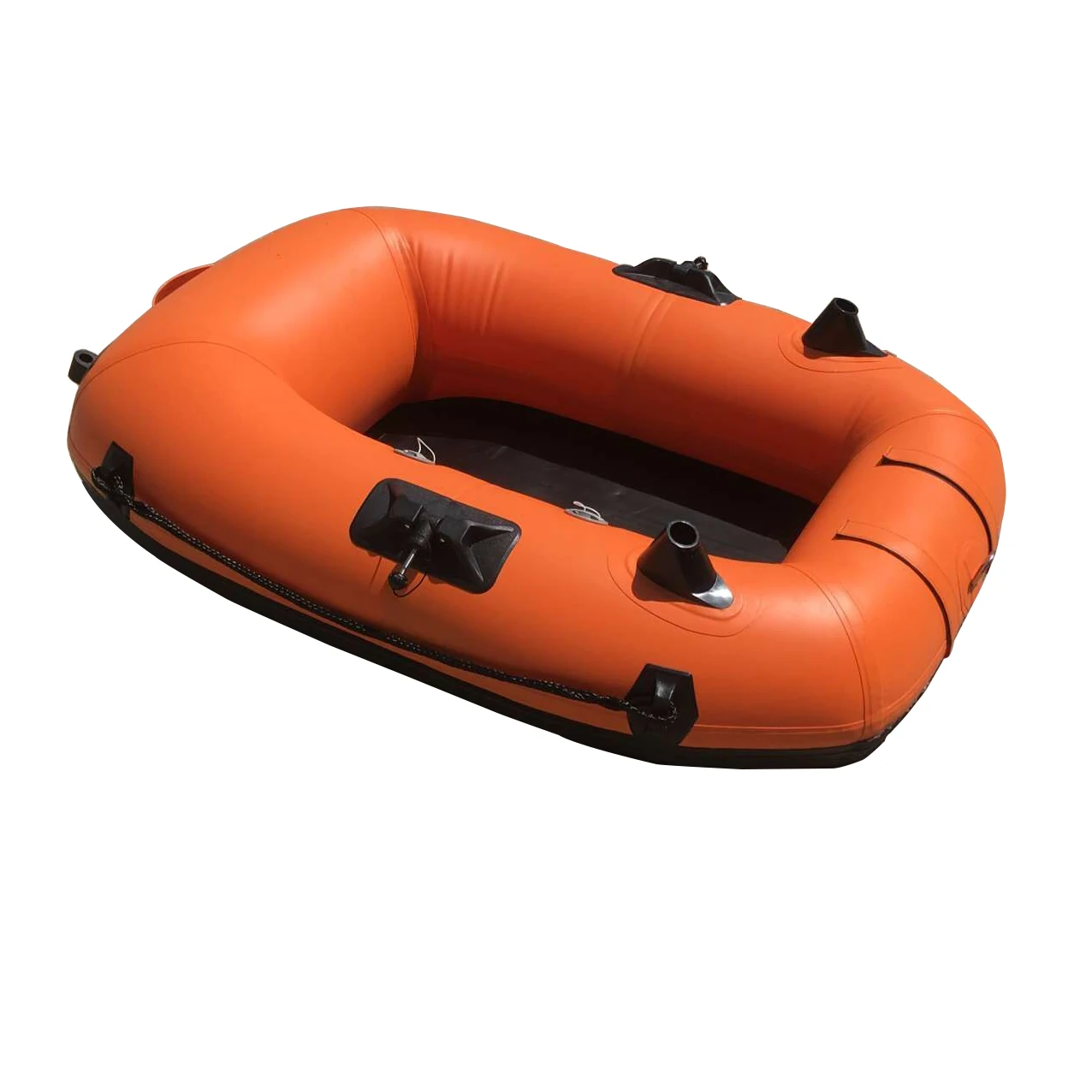 Small rescue Boat Inflatable Rafting Boat Drift Raft with Air Floor