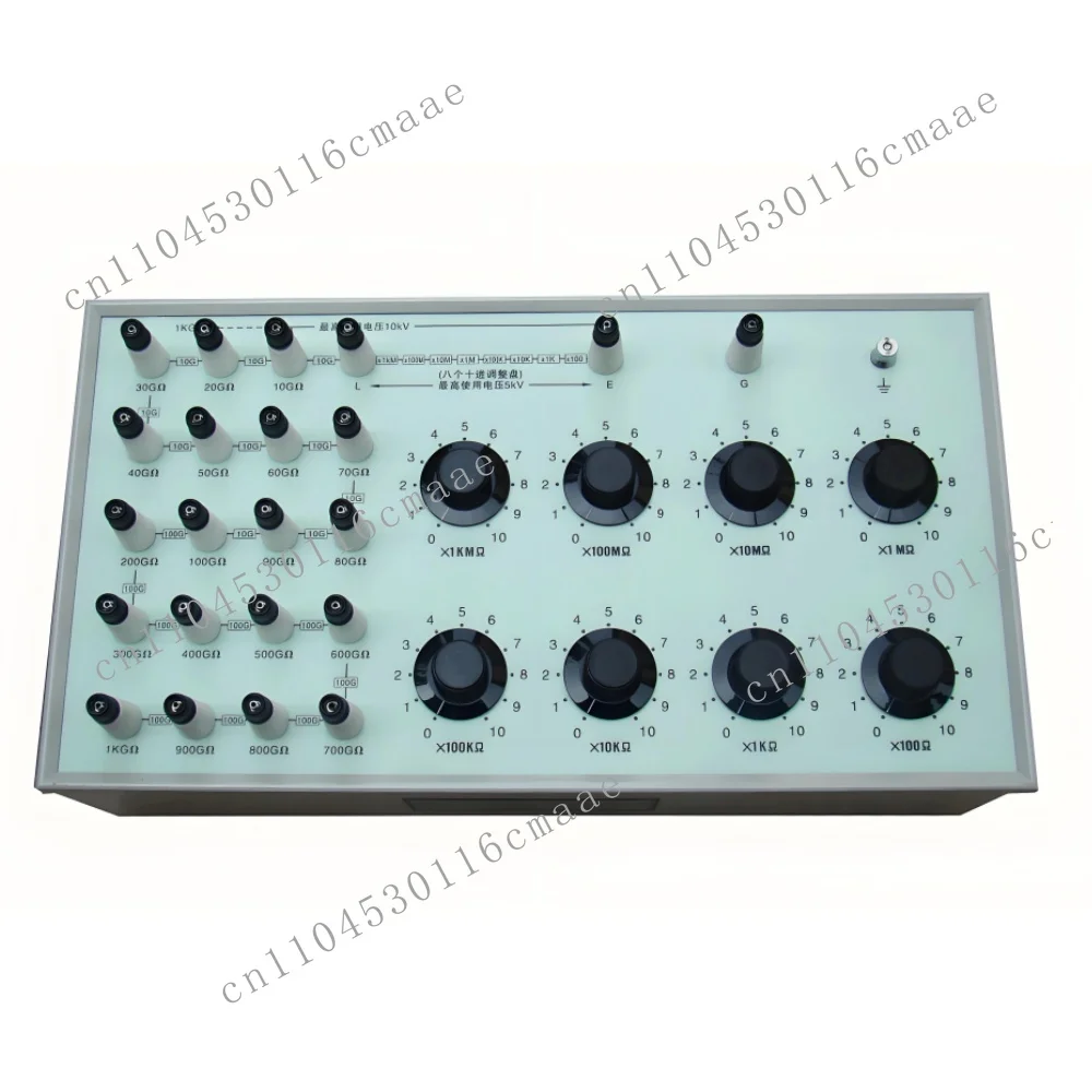 Precision Ten-year DC Low Resistance Box Resistance Range: Wiring Method: Four-wire 1μΩ~ 100kΩ