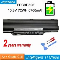6700mAh FPCBP325 Laptop Battery For Fujitsu FMVNBP210 FMVNBP198 SH560 SH761 SH760 SH771 SH772 SH572 P702 P770 CP556150-02 10.8V