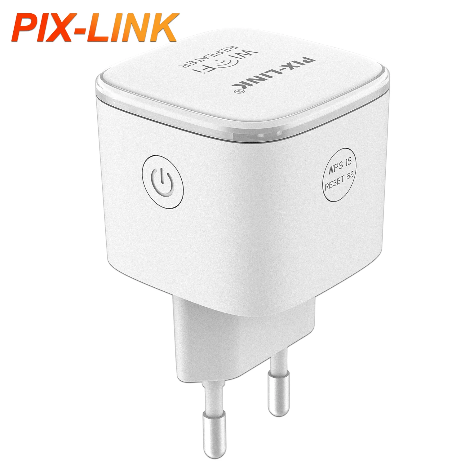

﻿ PIX-LINK WR38 300Mbps N300 WiFi Repeater 2.4GHz Router/AP Mode WPS Wall Plug Signal Booster for Home Office