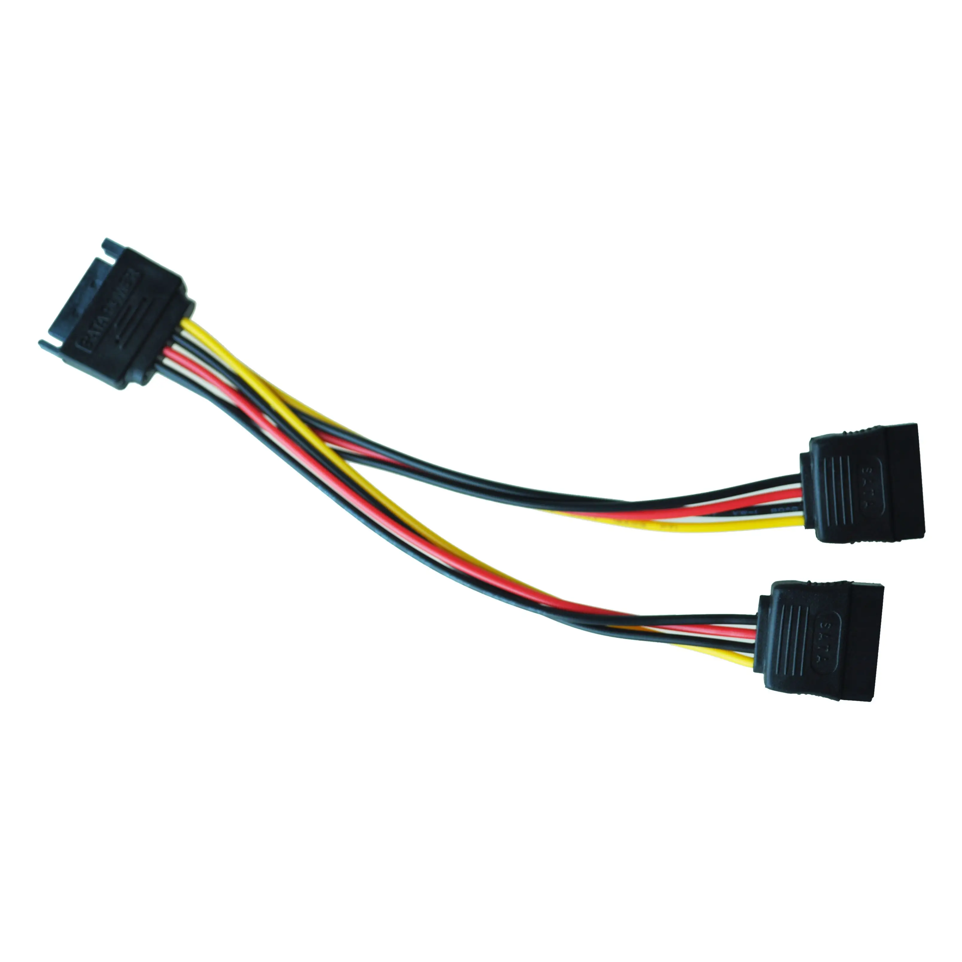 6in SATA Power Y Splitter Cable Adapter - M/F (Power Cable)
