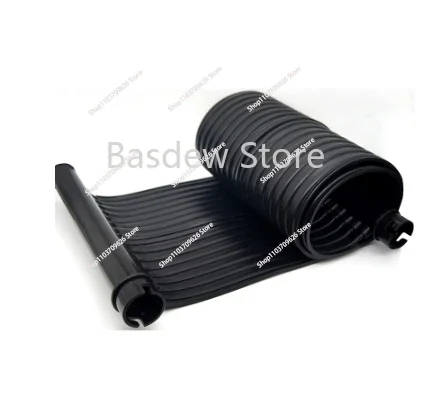 Swimming Pool Solar Hot Water Heater Mat Panel NBR Pool Heater Black Rubber Solar Heating Mat  Sun Energy Mat Length 3m