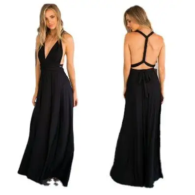 Gonna lunga sexy rossa Dr Wrap con cinturino multi-corda Brit Sle Abito in puro cotone a vita media Ele Dra per donna