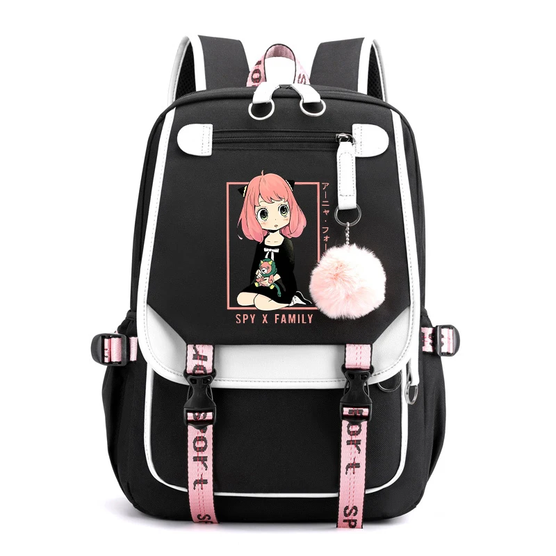 Anime Anya Forger Printing Backpack Kids Boys Girl School Bag Teens Travel Bags Laptop Bag