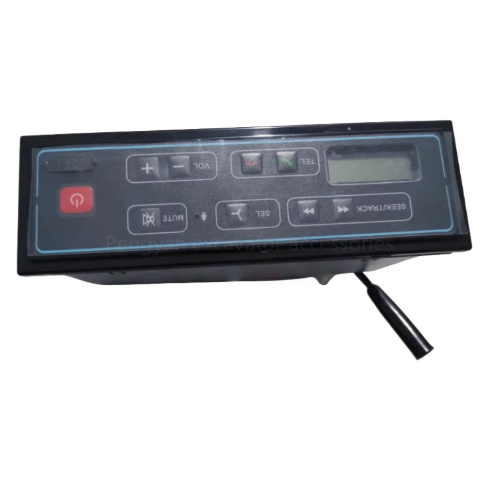 605509200001 For 60550-92-00001 Shantui SE60 SE215 SE205 SE265 SE500 With Bluetooth And USB Function Radio Excavator Parts