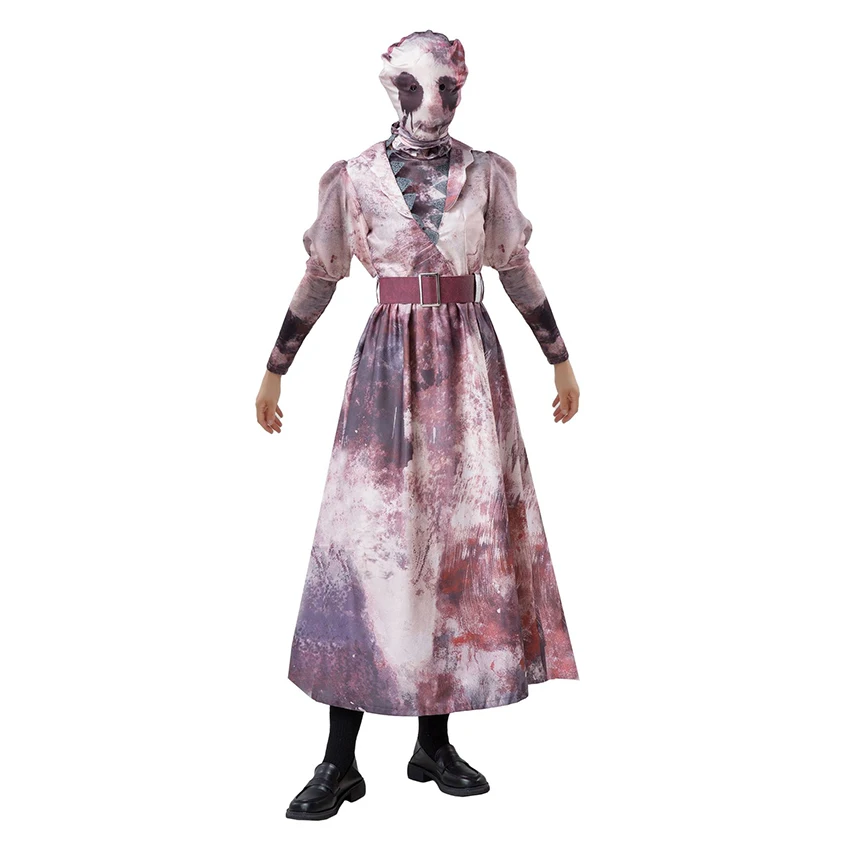 Scary Zombie Cosplay Witch Horror Scarecrow Halloween Costume for Woman Disguise Adult Vampire Outfit Fantasia Carnival Dress