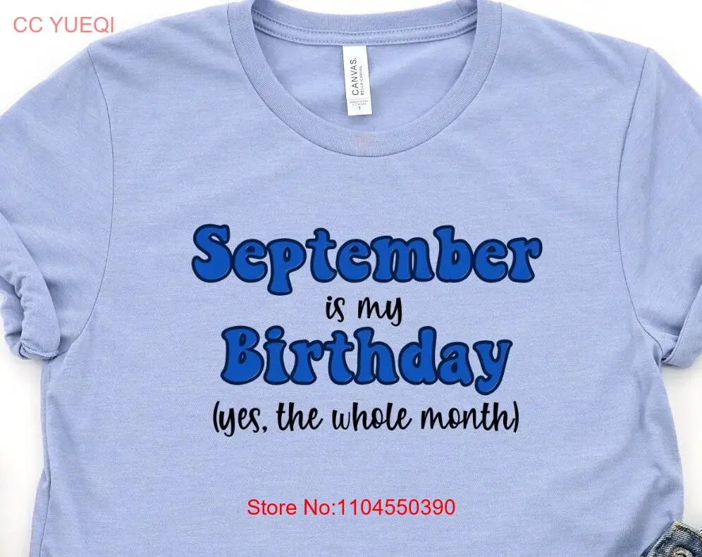 تي شيرت عيد ميلاد سبتمبر من الياقوت والأحجار الكريمة لحفلة عيد ميلادها اللطيفة والأم والبنت والأخت الأفضل صديقًا #1