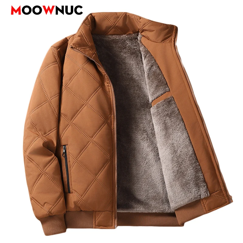

Men's Fashion Windbreaker Parka Coat Streetwear Windproof Casual Warm Jacket for Autumn Winter Outdoor Hombre Male Men Clothing