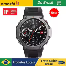 Ofertas de Smartwatches Hoje: T-Rex 3, Bip 6, Balance e Mais com Cupons no AliExpress, Amazon e Mercado Livre Amazfit T-Rex 3