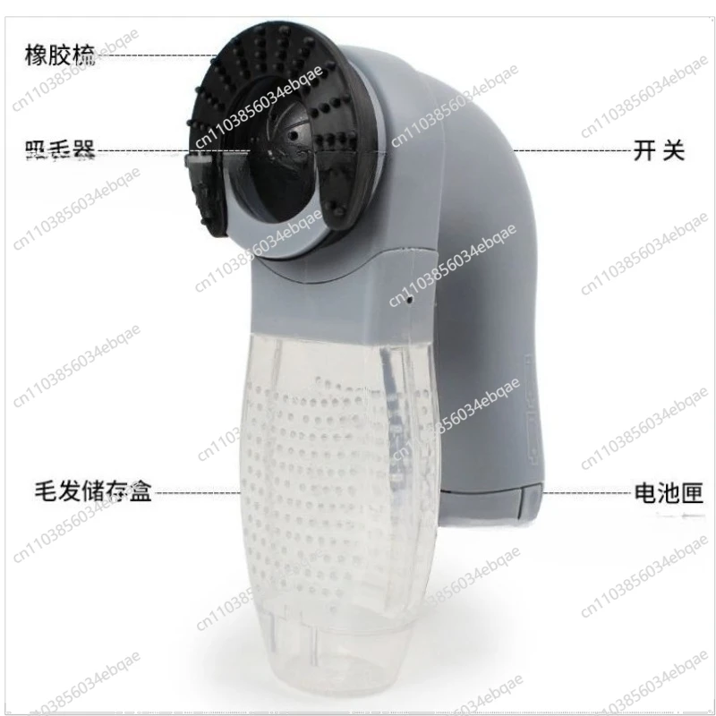 For Electric Pet Hair Extractor Portable Pet Massage Cleaning Vacuum Cleaner Hair Brusher