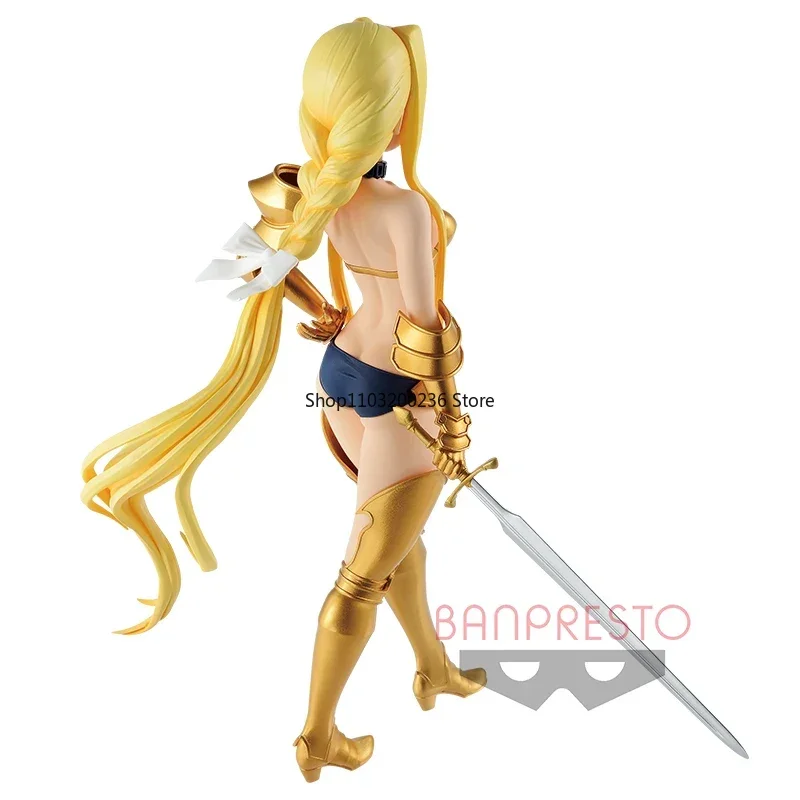BANDAI Original EXQ Sword Art Online Alicization Figure Alice Bikini Armor Ver. Figurka kolekcjonerska Model zabawki dla chłopców
