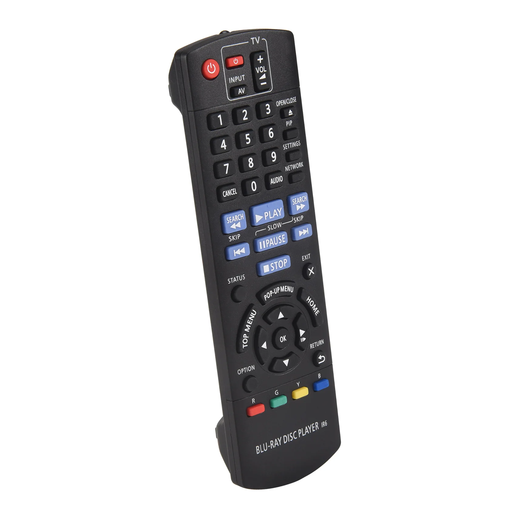 DTB9 Replacement Remote Control N2QAYB000736 for Panasonic Blu-Ray Player DMPBD75GN DMPBD77GNK