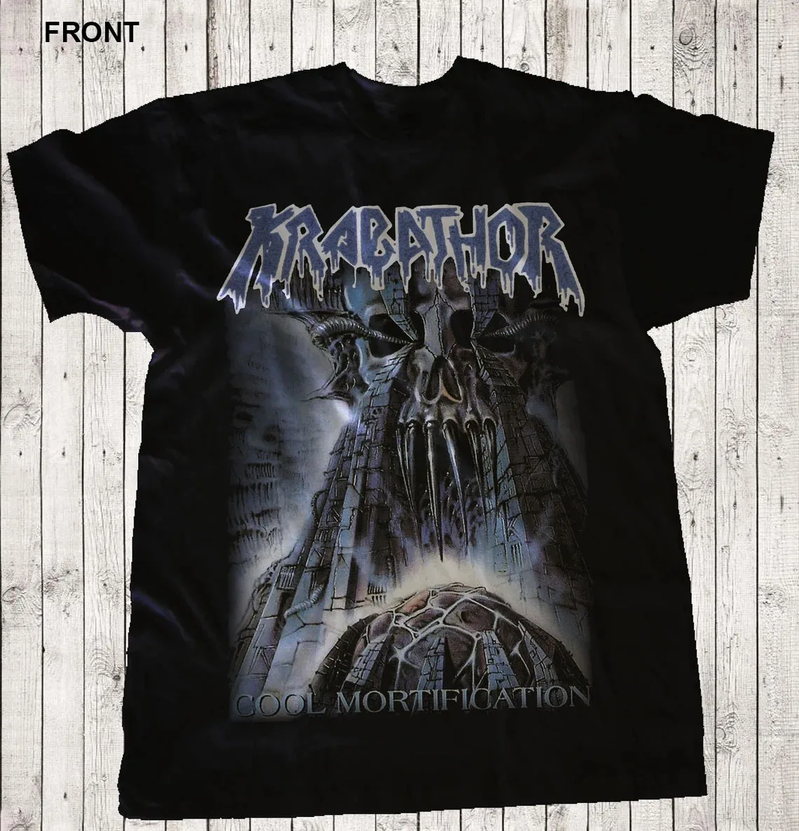 Krabathor Cool Mortification T-Shirt Short Sleeve Cotton Black S to 2345XL PM150