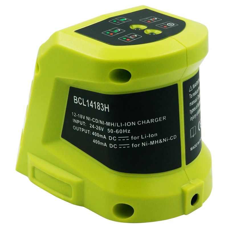 Imagem -03 - Carregador de Bateria de Lítio para Ryobi 1218v Ni-cd Ni-mh Li-ion Battery Charger Ferramentas Elétricas Acessórios Bcl14183h