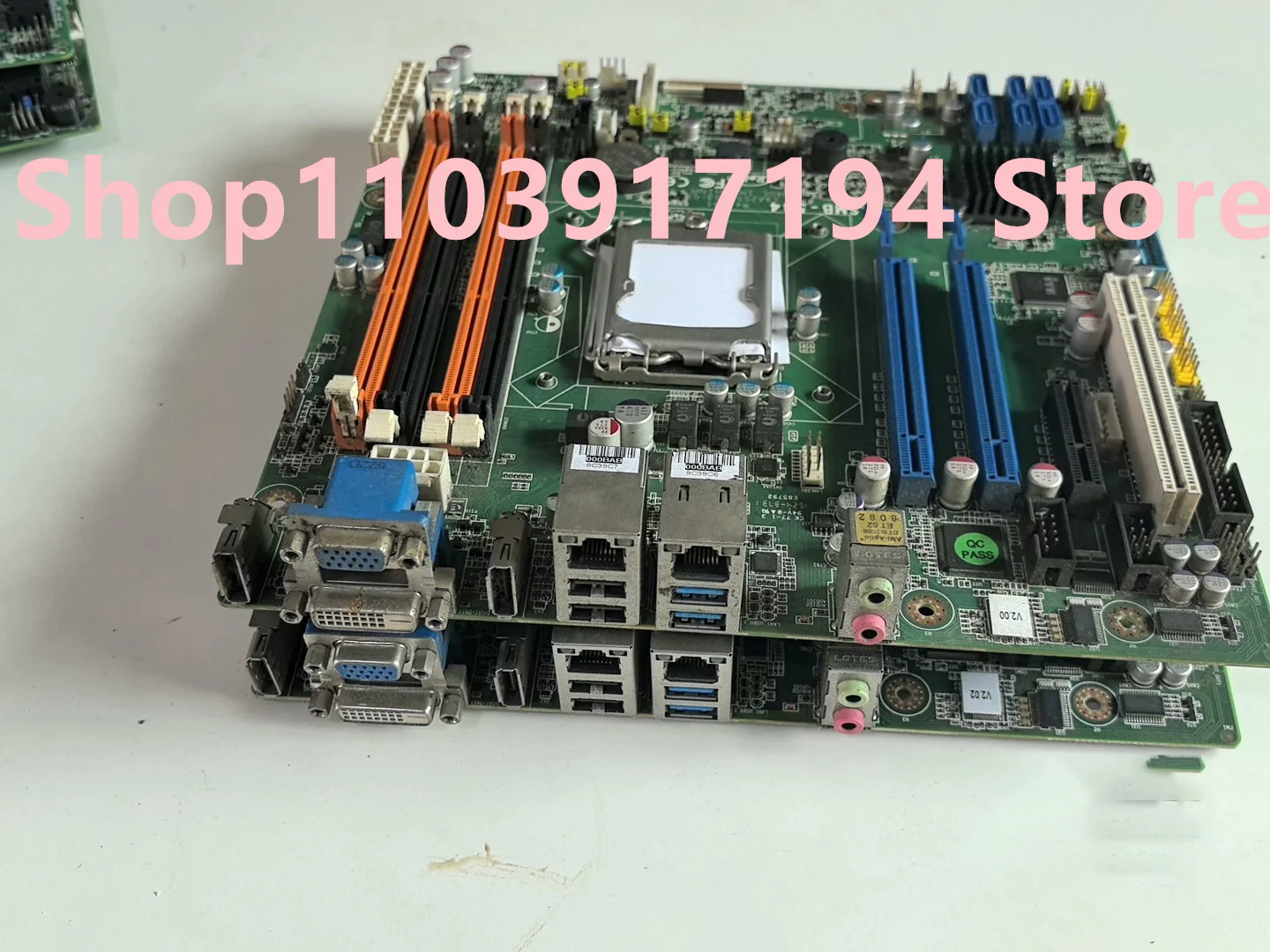 

FOR ADVANTECH ASMB-584 Industrial computer Motherboard , one piece