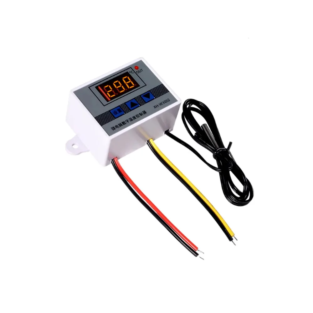 XH-W3002 مفتاح التحكم الرقمي في درجة الحرارة بالكمبيوتر الصغير شاشة ديجيتال بدقة 0.1