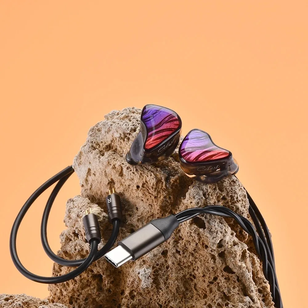 Słuchawki douszne Kinera Celest IgniteX Beast 10 mm dynamiczny sterownik LCP + 1BA z odłączanym mikrofonem wysięgnikowym Hybrydowe IEM Audio