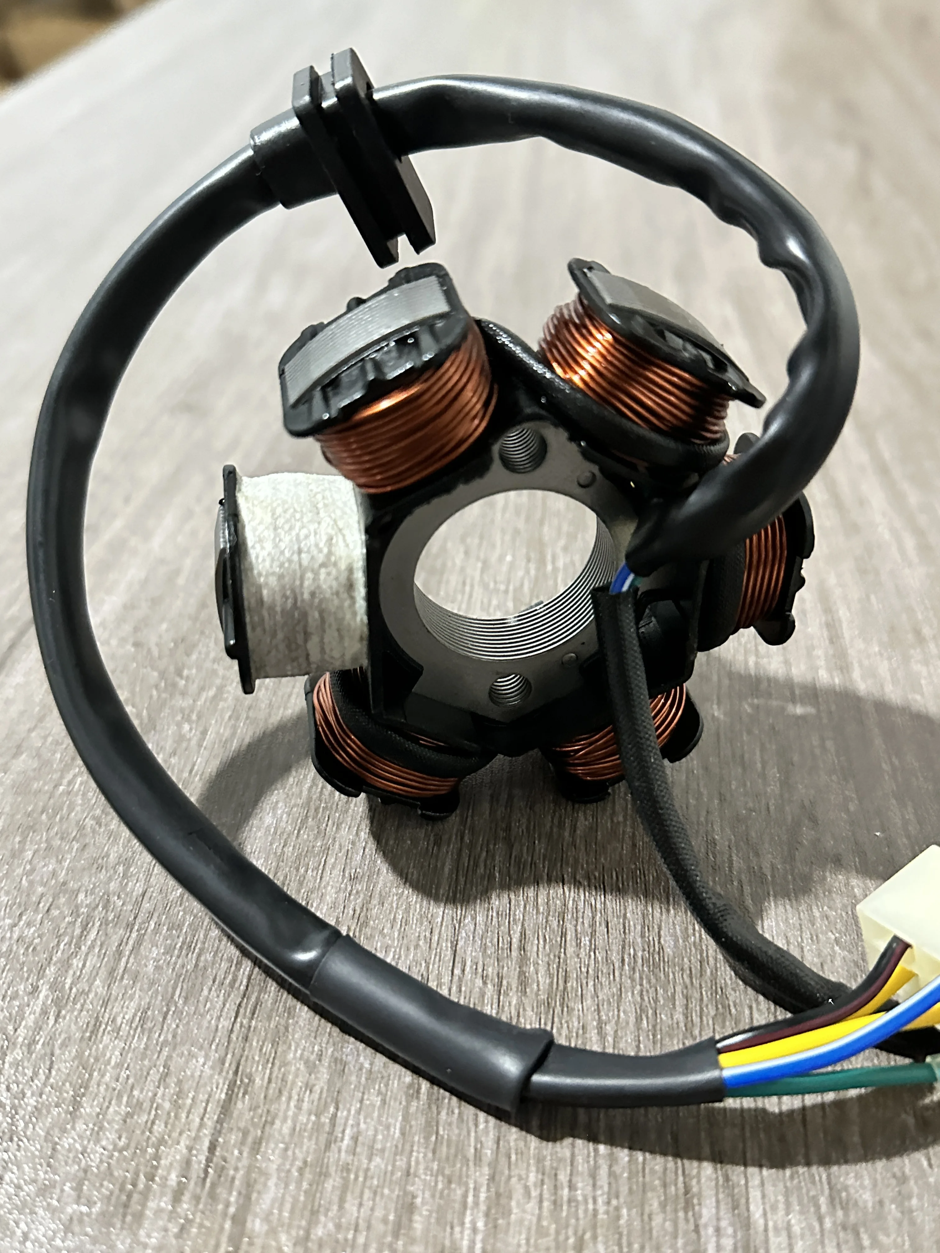 Complete Stator and Rotor Magneto Assembly Suitable for Zongshen 190Cc Engine W190 (1P62Yml), Motorcycle Atv Go-Kart Generator Parts