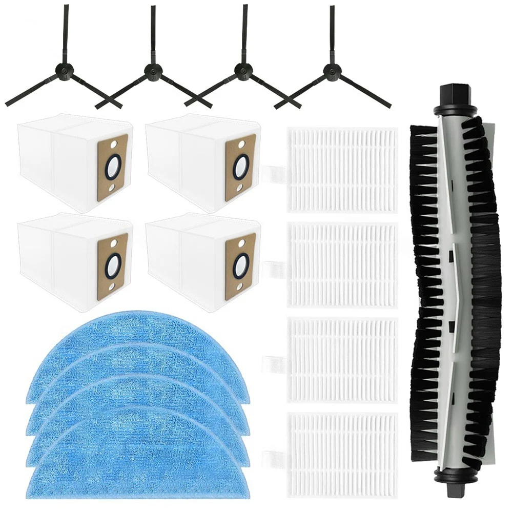 

Комплект запасных частей A69T для Ilife A30 Pro - основная щетка, фильтр, мешок для сбора пыли, моющиеся салфетки для уборки.