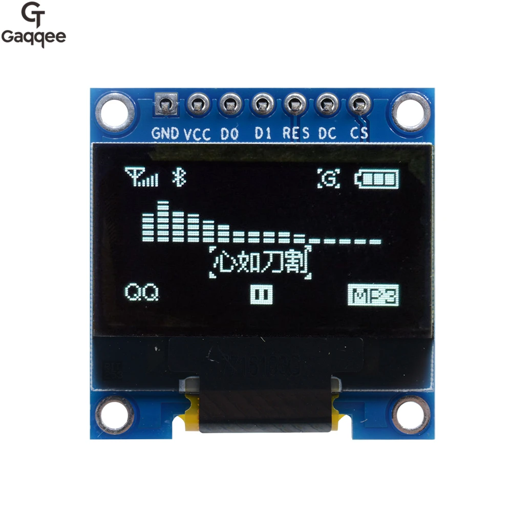 0.96 Inch OLED Display Module SSD1306 I2C IIC SPI Serial 128X64 LCD 4 Pin YellowBlue WhiteBlue for Arduino