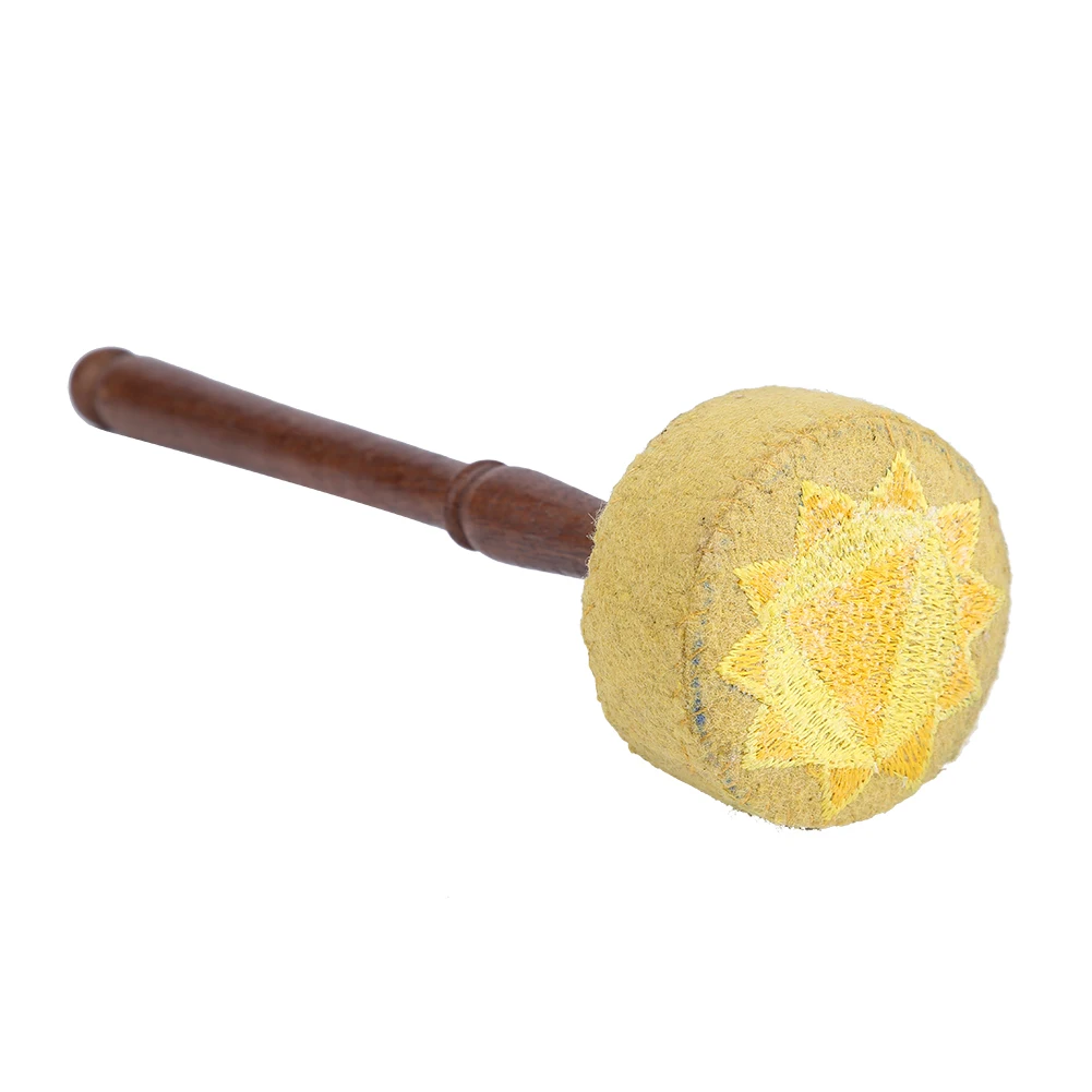 

E2 Handmade Hard Wood Felted Striker Mallet Stick for Tibetan Buddhism Singing Bowl Home Table Decoration Home Room Decor Items