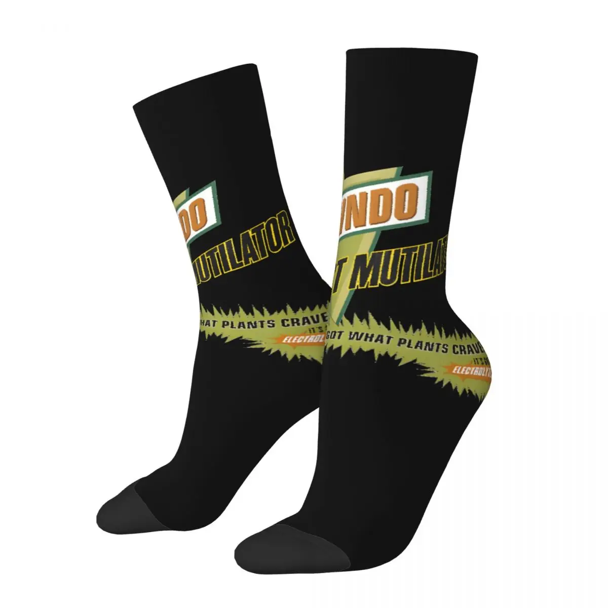 

Crazy compression Fascinating Sock for Men Vintage Brawndo Quality Pattern Crew Sock Casual
