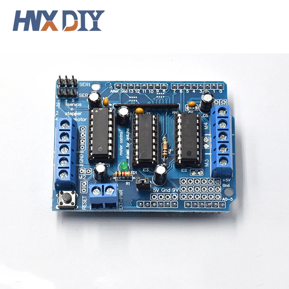 L293D Motor Control Drive Shield Dual For arduino Mega2560 4 Channel L293 Motor Drive Expansion Board Motor Driver Module