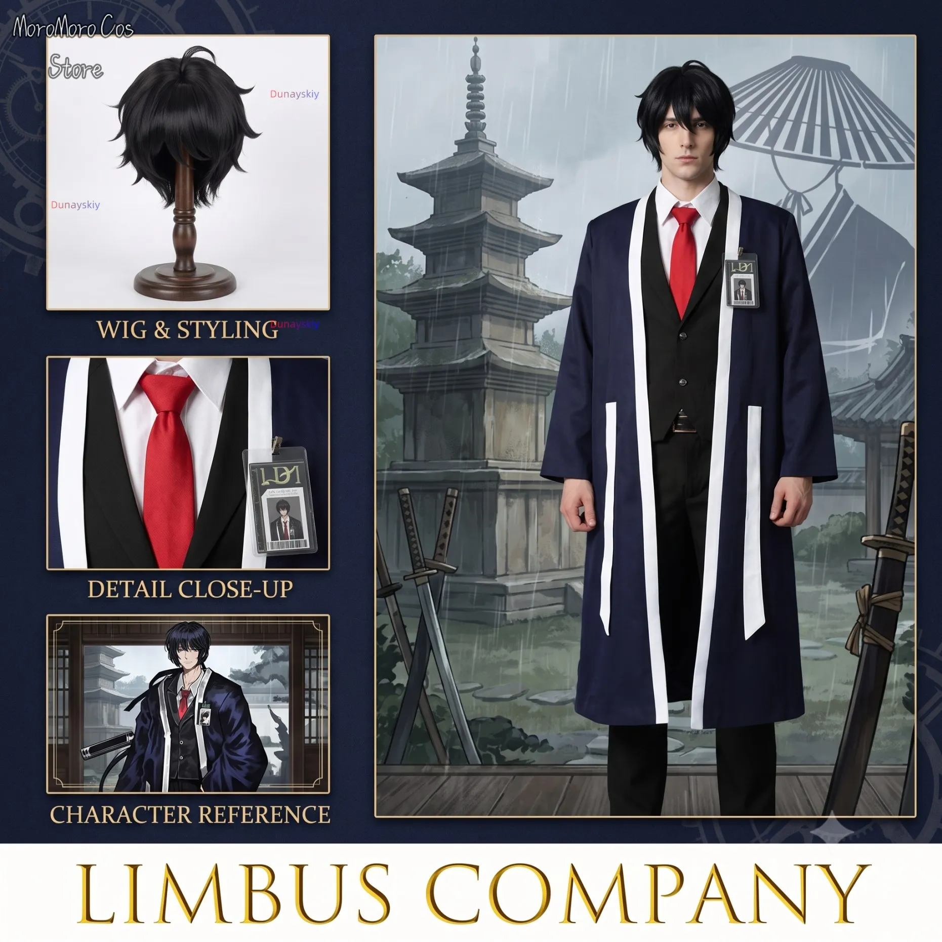Party Games Company - Blade Affinity Golden Hat Cosplay Limbus