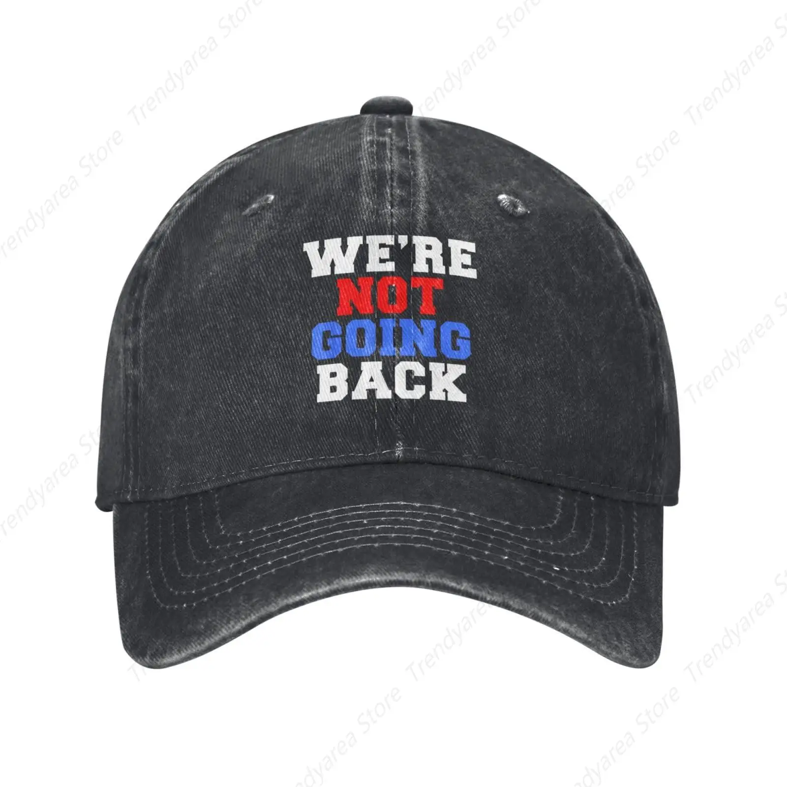 

We're Not Going Back Hat Retro Kamala Harris for President 2024 Cap for Men Women