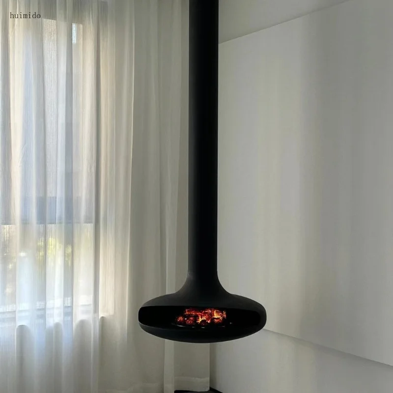 Heating Villa Living Room Electronic Atomization Simulation Hanging Stove Decoration