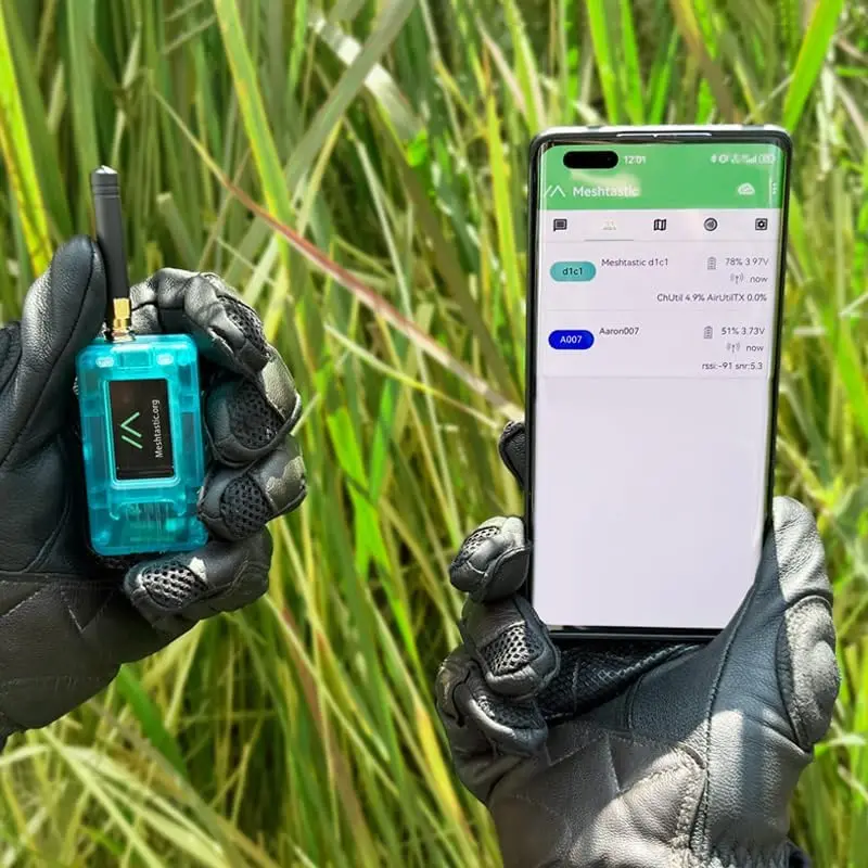 Heltec Meshtastic T114 V2 + 800mAh Battery LoRa Bluetooth5.0 Dev Board with Display GNSS Low Power nRF52840 LoRaWAN 863-928mhz