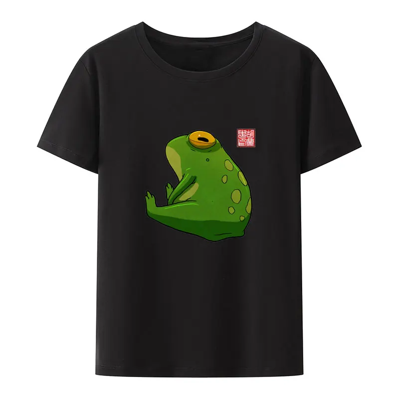 

Фартук Grumpy Frog с принтом, трендовая летняя одежда для женщин, одежда, футболка с комиксами и юмором, уличная мода, ностальгия