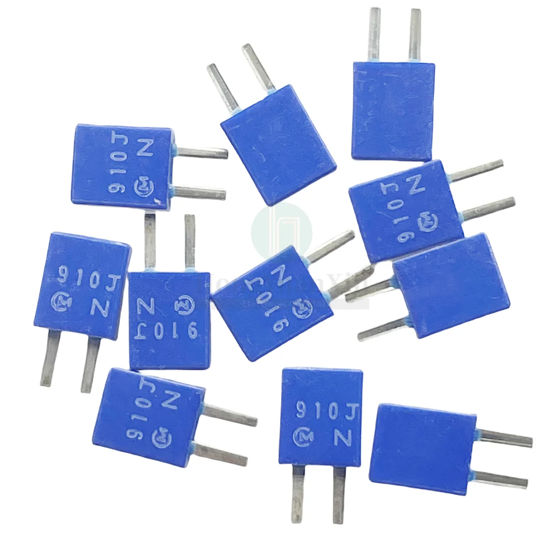 50pcs/ 910K Murata ceramic crystal CSB910J 910J 910KHZ in-line 2-pin ceramic