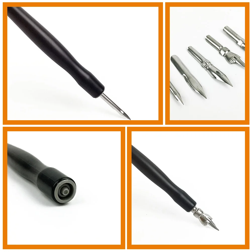 1 Set Infiltration Line Pen Painting Tool Scriber Pen accent color panel liner leaking pen permeation pen