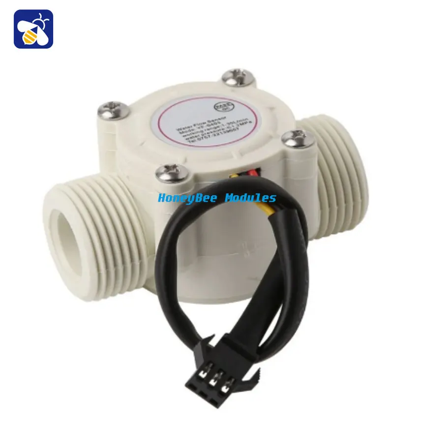 YF-S201 water flow sensor 4/6 point G1/2/3/4 interface FS300A water dispenser hall flow meter