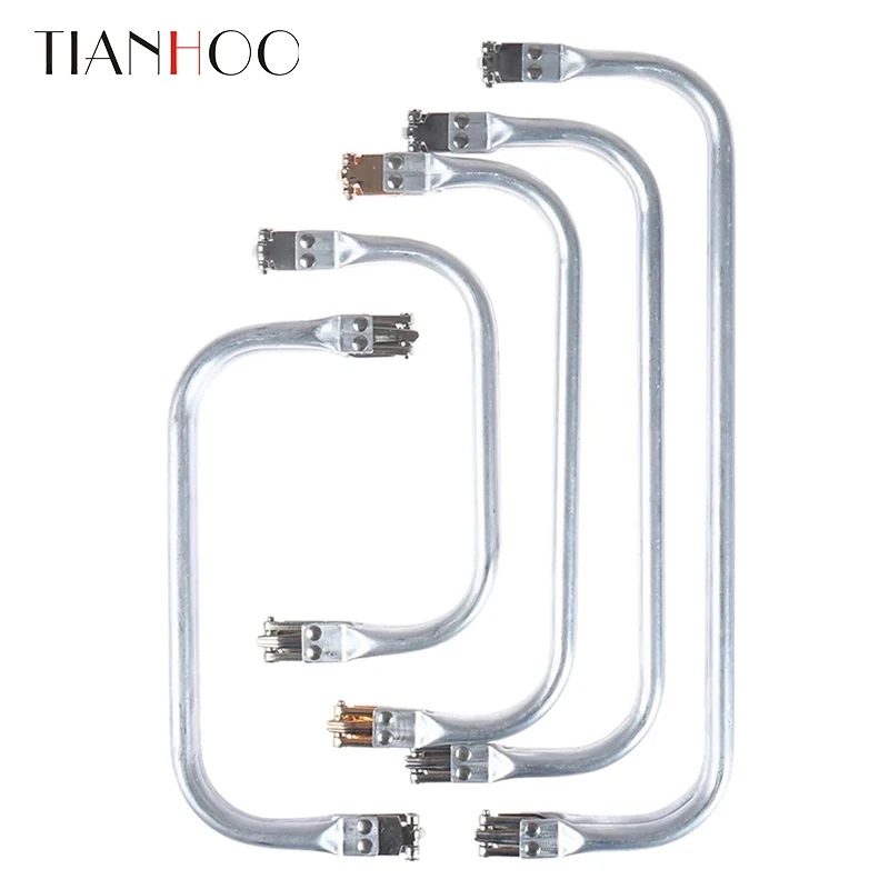 10pcs 30cm Metal Purse Frame Bag For Doctore Aluminium Tubee Handle Accessories Clutch  Parts 3 Colour