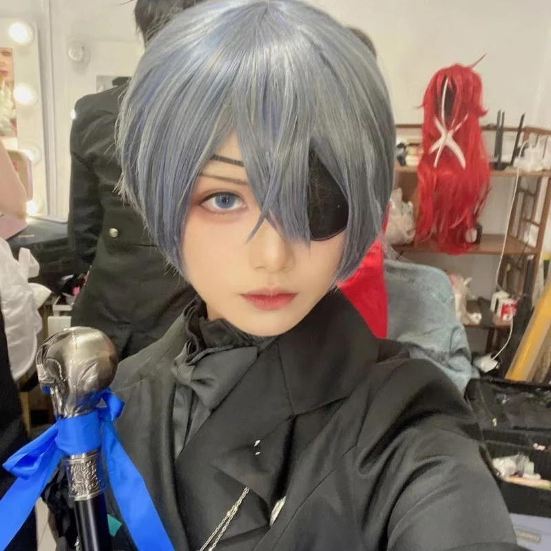 Men Women Unisex Single Eye Mask Dark Gothic Creative ACGN Cute Adjustable Eye Patch Pirate Skull Halloween Cosplay Accessories