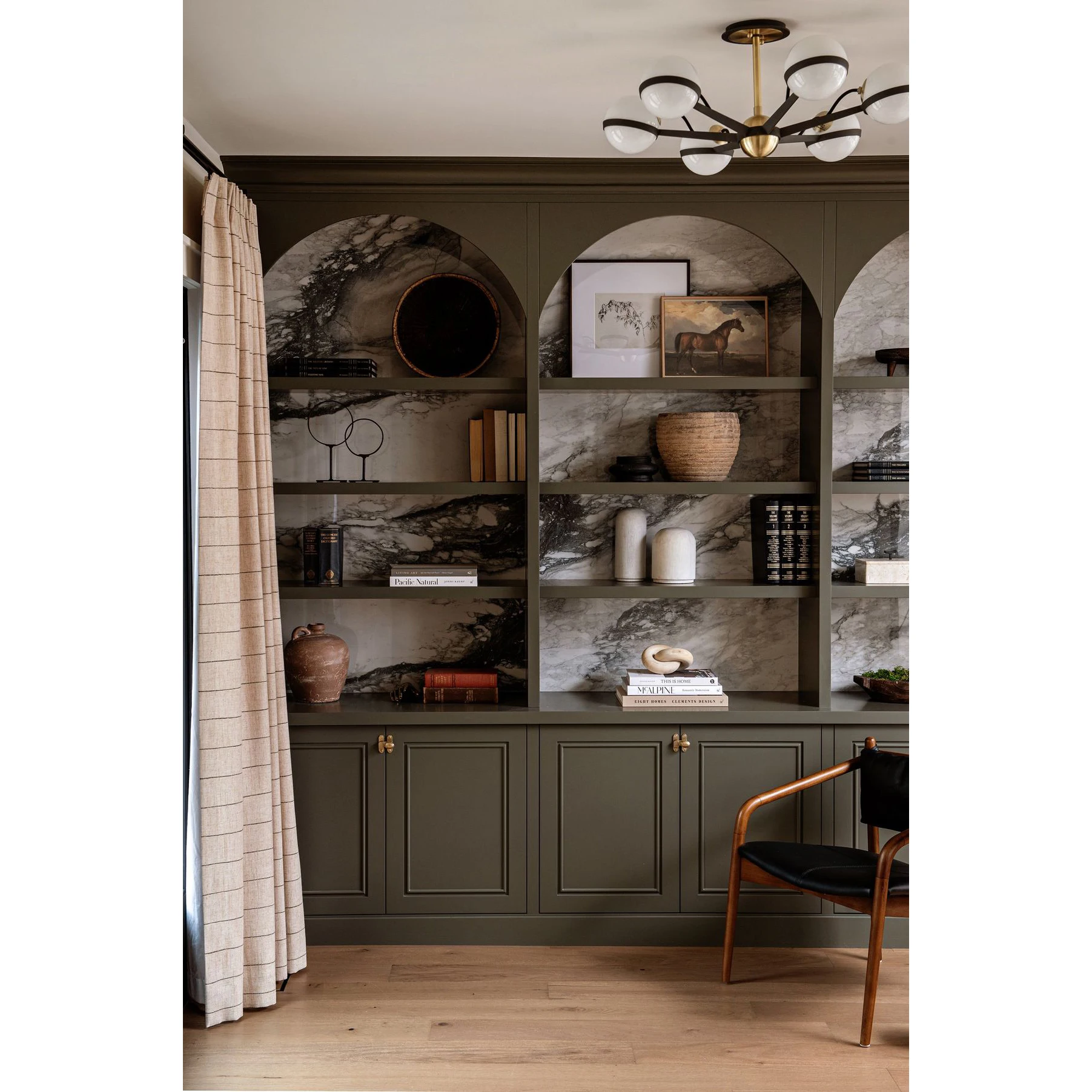 Vermont  Whole House Built-in Office Cabinet Classic Study Room Furniture for Home Office for Living Room Apartment