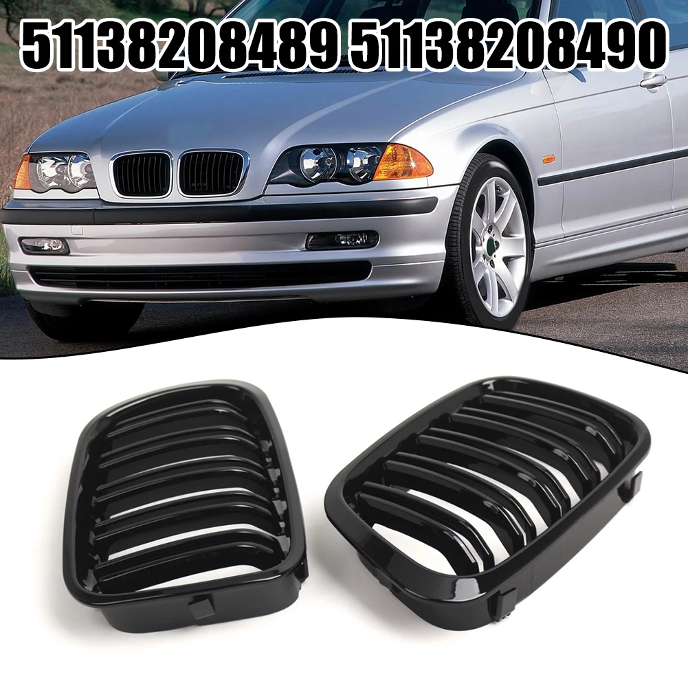 OEM Part Number 51137064318 51137064317 For BMW E46 4-Door Car Front Bumper Air Intake Grille Direct Replacement Car Accessories