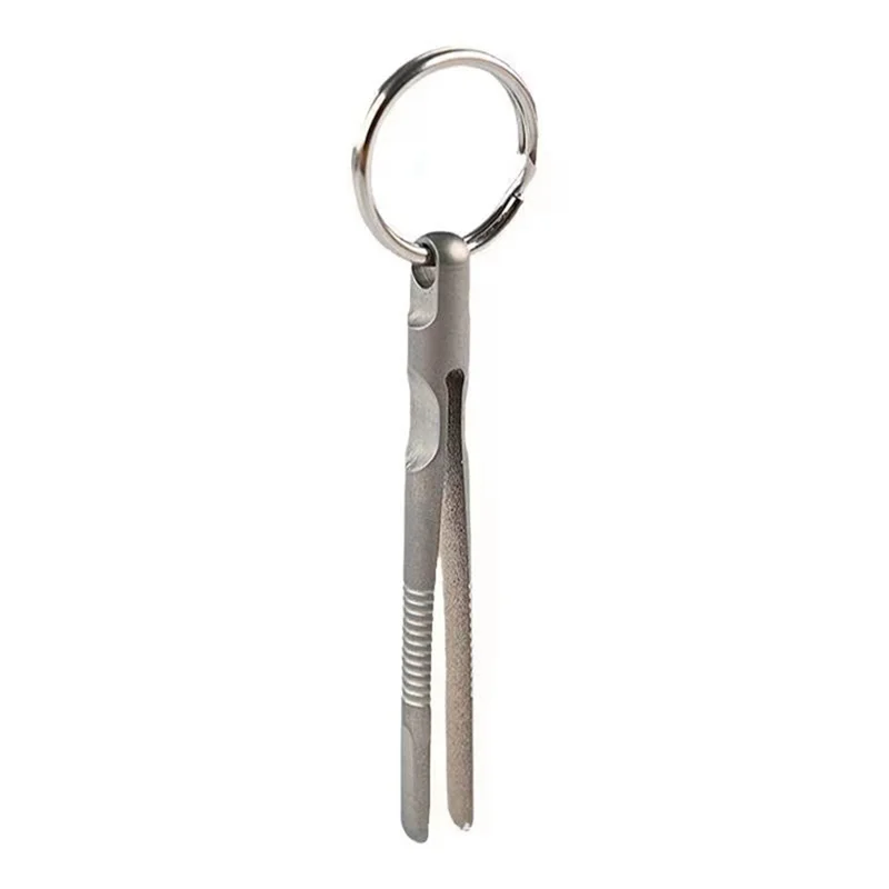 1 PCS TC4 Tweezers Outdoor Mini Tweezers Compact Tool CNC Plus Tool Holder Tweezers