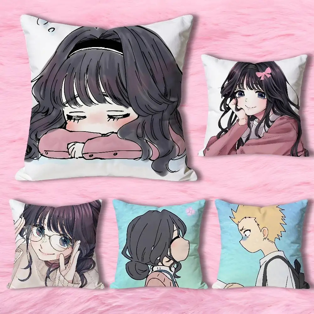 

K-Kaoru Hana wa Rin to Saku Anime Celebrity Merchandise All-Match Printed Pillow Case Sofa Car Office Room Decoration Protector