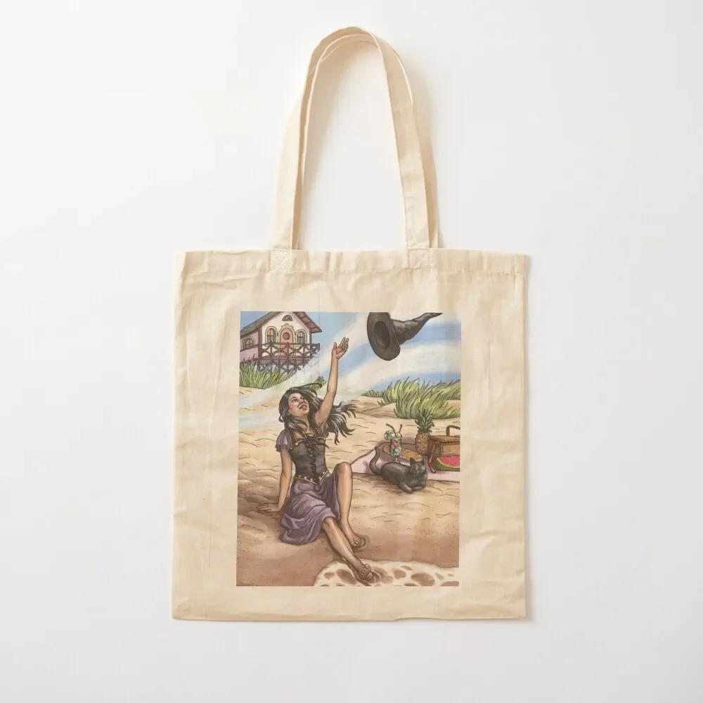 

Everyday Witch Tarot - The World Tote Bag Candy bags Portable shopping bag shoping bag canvas bags