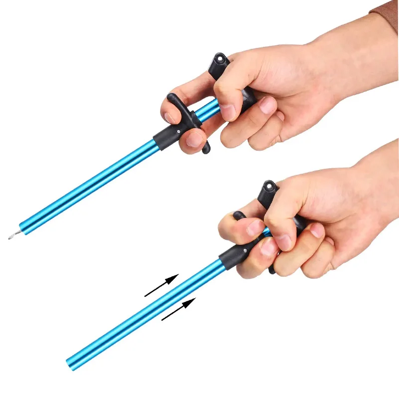 1pc Angeln Haken Remover-Tool Angeln Locken Entferner Aluminium Rohr Haken Detacheur Tragbare Fisch Haken Heraus Extractor – Detail 2