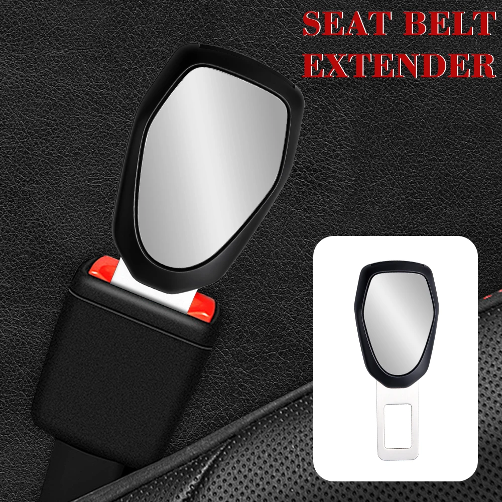 1/2Pcs Universal Car Seat Belt Extender Seat Belt Buckle Plug Safety Seatbelt Lock Buckle Insert Socket Extension Accessories