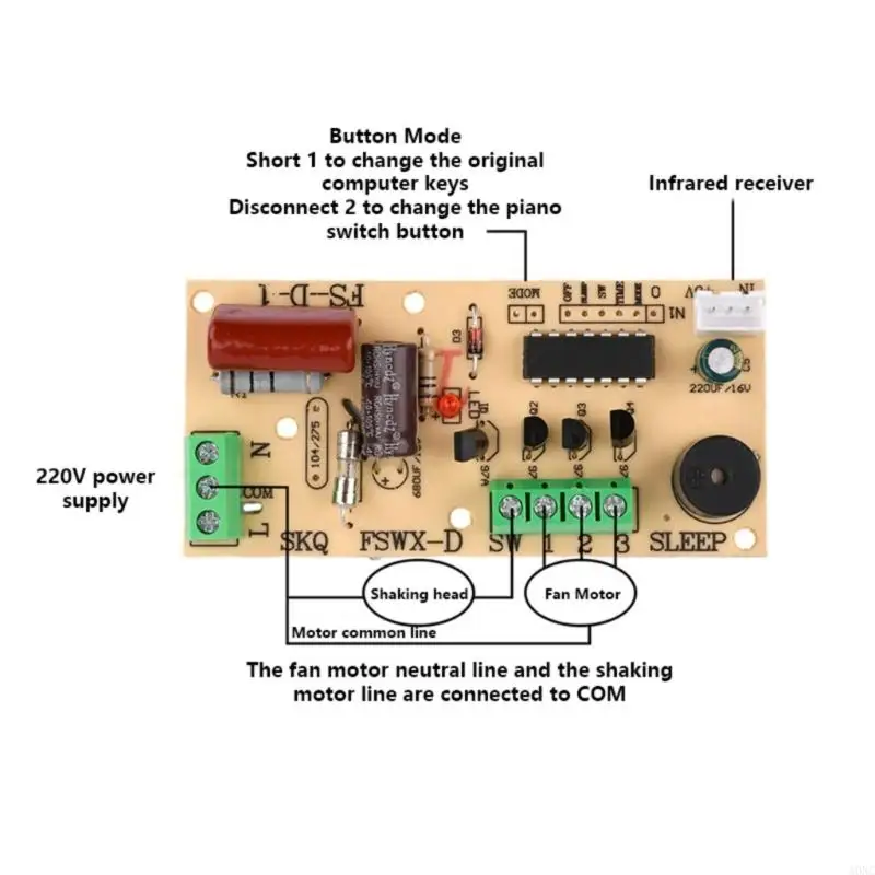 A0NC PCB -текстура безопасная схема питания компонент кондиционирования воздуха запасная часть воздуха запасная часть