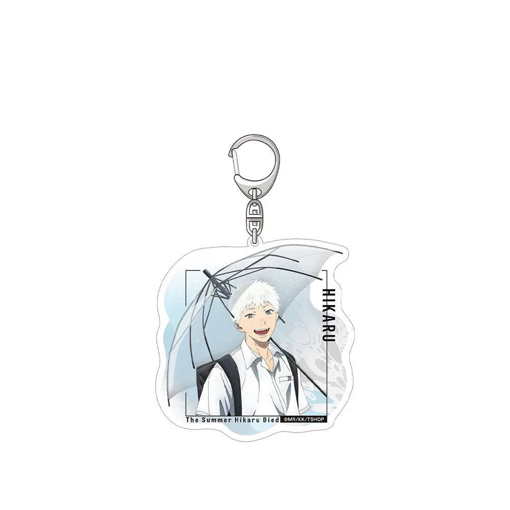 The Summer Hikaru Died Hikaru Indo Yoshiki Tsujinaka kimono Chibi Cute version Official Acrylic Keychain Bag pendant anime goods