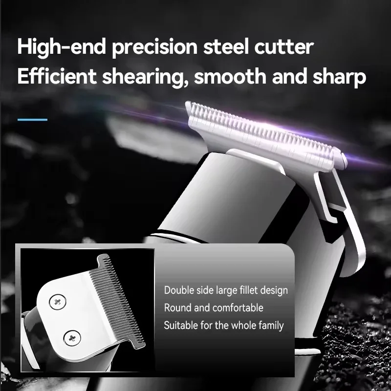 Kemei USB Charging Hair Clippers Rechargeable Electric Trimmer Men's Shaver Cordless Beard Shaving Machine KM-1115 KM-T366 Kit
